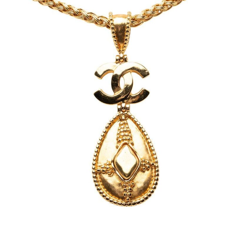 Chanel Vintage Coco Mark Long Necklace
